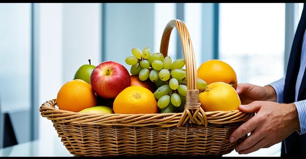 Offrez un panier de fruits au travail et boostez le moral !